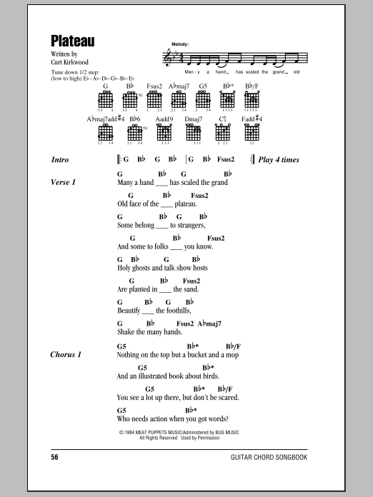 Download Nirvana Plateau Sheet Music and learn how to play Guitar Tab PDF digital score in minutes