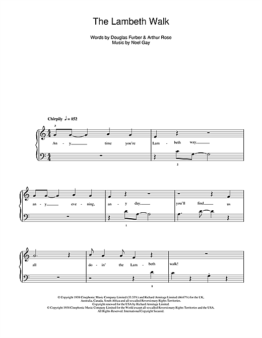 noel-gay-the-lambeth-walk-sheet-music-notes-download-printable-pdf