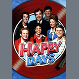 Download or print Charles Fox Happy Days (from the TV series) Sheet Music Printable PDF -page score for Film and TV / arranged Tenor Saxophone SKU: 169096.