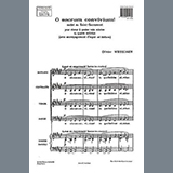 Download or print Olivier Messiaen O Sacrum Convivium! Sheet Music Printable PDF -page score for French / arranged SATB Choir SKU: 485892.