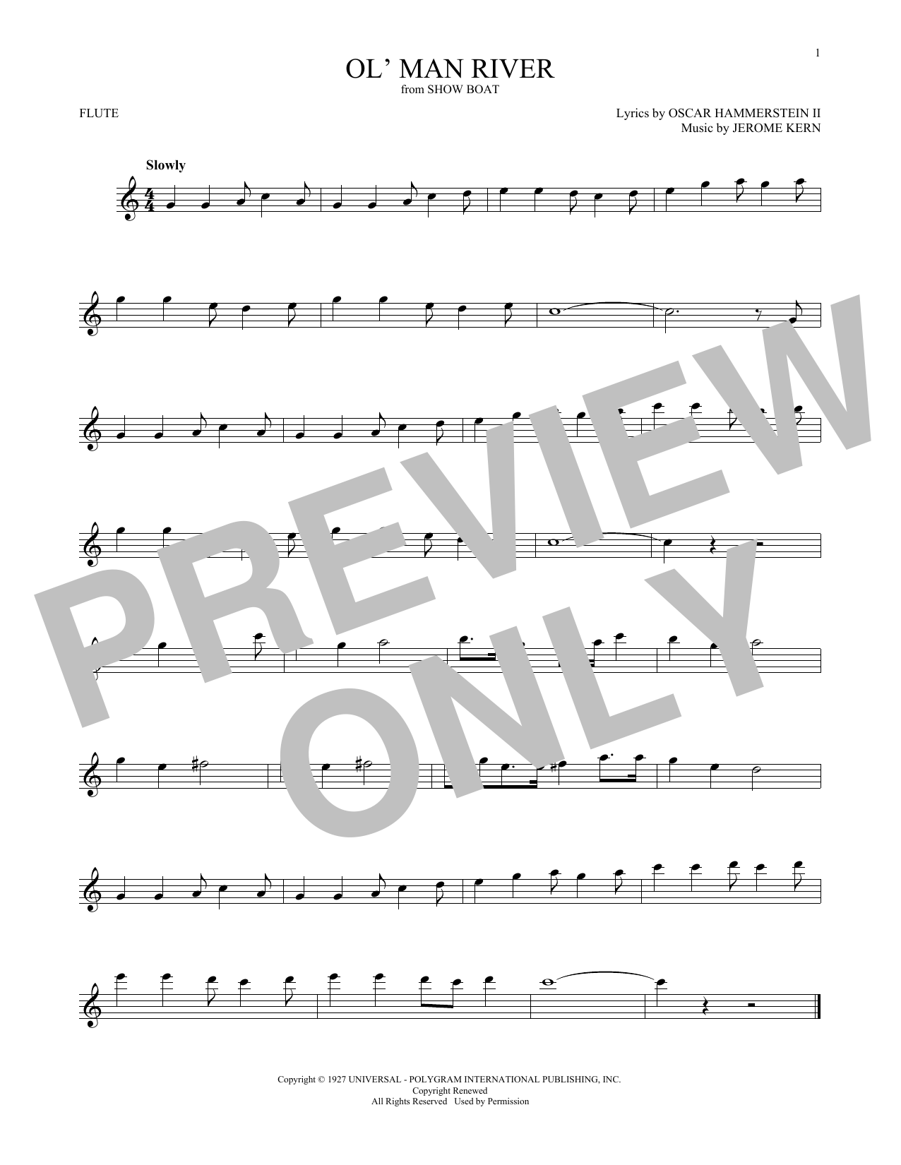 Download Oscar Hammerstein II Ol' Man River Sheet Music and learn how to play Cello PDF digital score in minutes