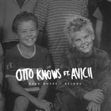 Download or print Otto Knows Back Where I Belong (feat. Avicii) Sheet Music Printable PDF -page score for Pop / arranged Piano, Vocal & Guitar (Right-Hand Melody) SKU: 123522.