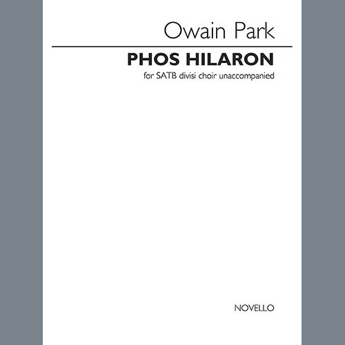 Owain Park album picture