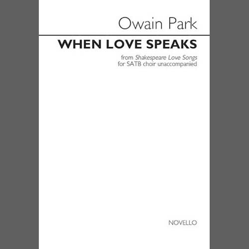 Owain Park album picture