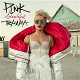 Download or print Pink Beautiful Trauma Sheet Music Printable PDF -page score for Pop / arranged Piano, Vocal & Guitar (Right-Hand Melody) SKU: 190801.