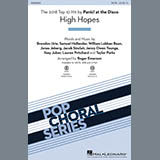 Download or print Panic! At The Disco High Hopes (arr. Roger Emerson) Sheet Music Printable PDF -page score for Pop / arranged SATB Choir SKU: 410128.
