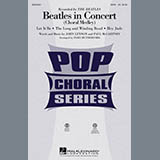 Download or print Paris Rutherford Beatles In Concert (Medley) Sheet Music Printable PDF -page score for Concert / arranged SATB Choir SKU: 295054.