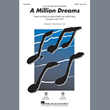 Download or print Pasek & Paul A Million Dreams (from The Greatest Showman) (arr. Mac Huff) Sheet Music Printable PDF -page score for Musicals / arranged SATB SKU: 250925.