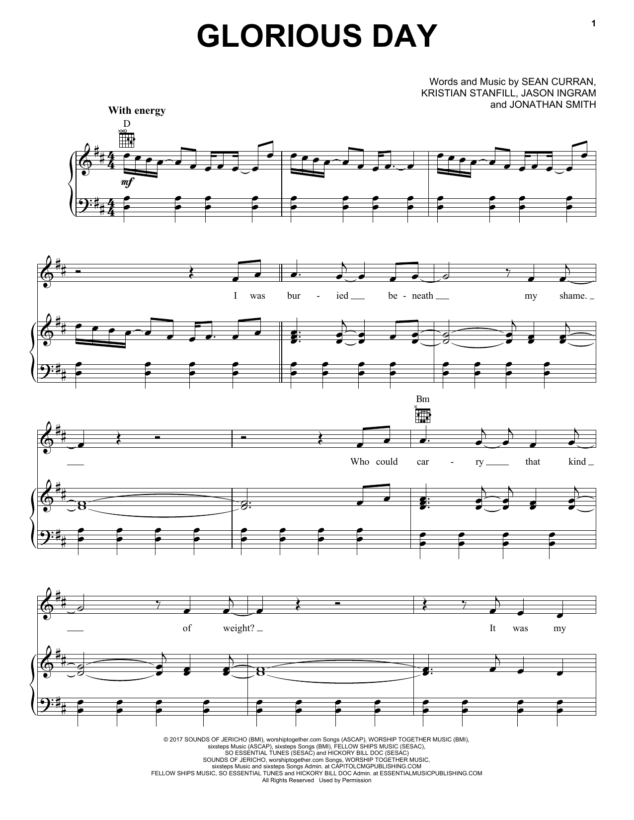 Download Passion Glorious Day Sheet Music and learn how to play Easy Guitar PDF digital score in minutes