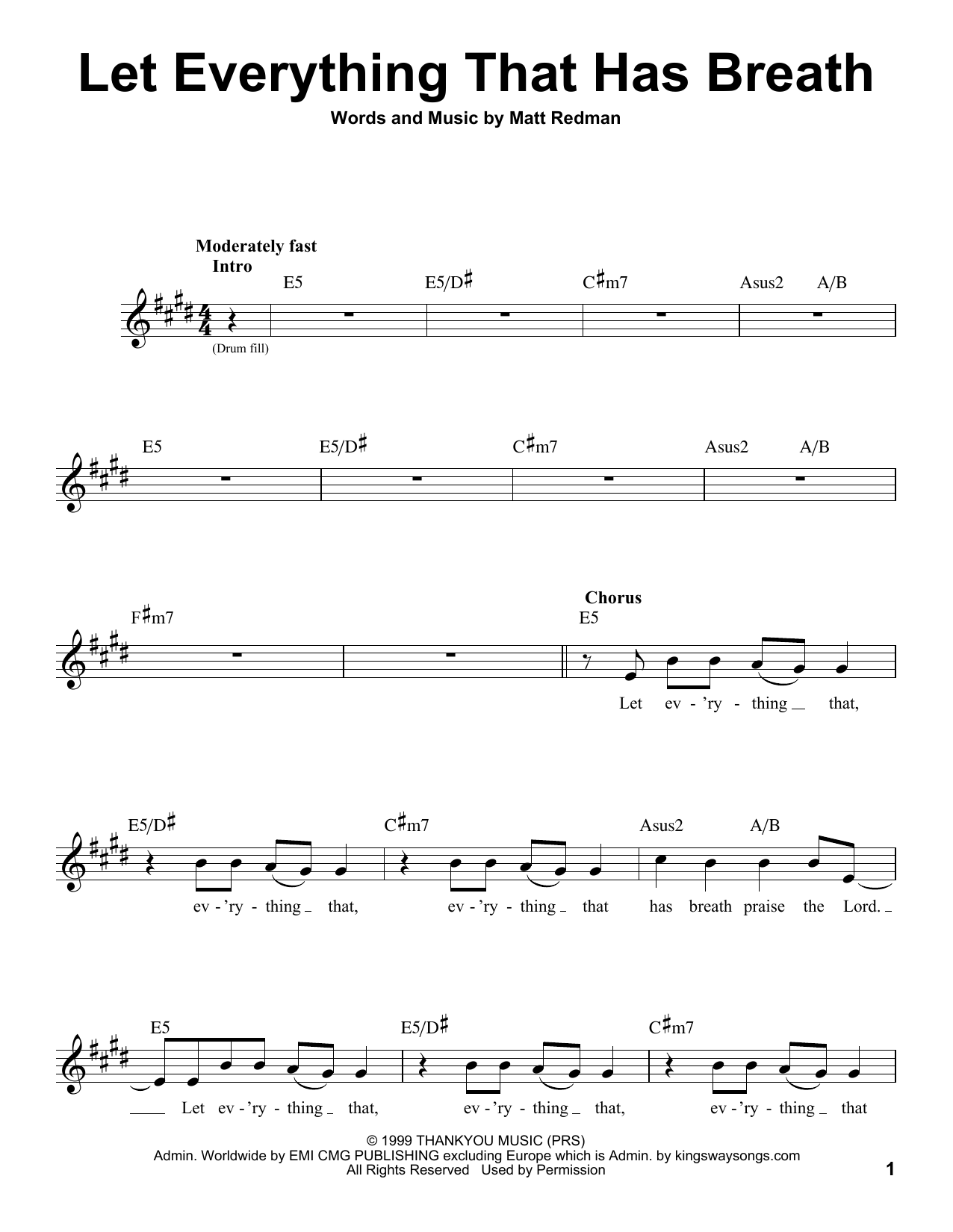 Download Passion Let Everything That Has Breath Sheet Music and learn how to play Voice PDF digital score in minutes