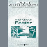 Download or print Patrick Liebergen Easter Alleluia Canon Sheet Music Printable PDF -page score for Religious / arranged SATB SKU: 175208.