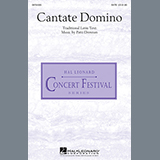 Download or print Patti Drennan Cantate Domino Sheet Music Printable PDF -page score for Concert / arranged SATB SKU: 88114.