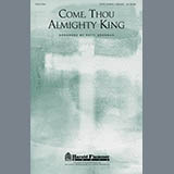 Download or print Patti Drennan Come, Thou Almighty King Sheet Music Printable PDF -page score for Concert / arranged SATB Choir SKU: 289676.