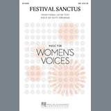 Download or print Patti Drennan Festival Sanctus Sheet Music Printable PDF -page score for Concert / arranged SSA SKU: 96667.