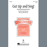 Download or print Patti Drennan Get Up And Sing! Sheet Music Printable PDF -page score for Concert / arranged SATB SKU: 82286.