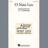 Download or print Patti Drennan O Nata Lux Sheet Music Printable PDF -page score for Concert / arranged 2-Part Choir SKU: 86712.
