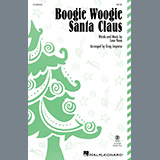 Download or print Patti Page Boogie Woogie Santa Claus (arr. Greg Jasperse) Sheet Music Printable PDF -page score for Christmas / arranged SATB Choir SKU: 1628193.