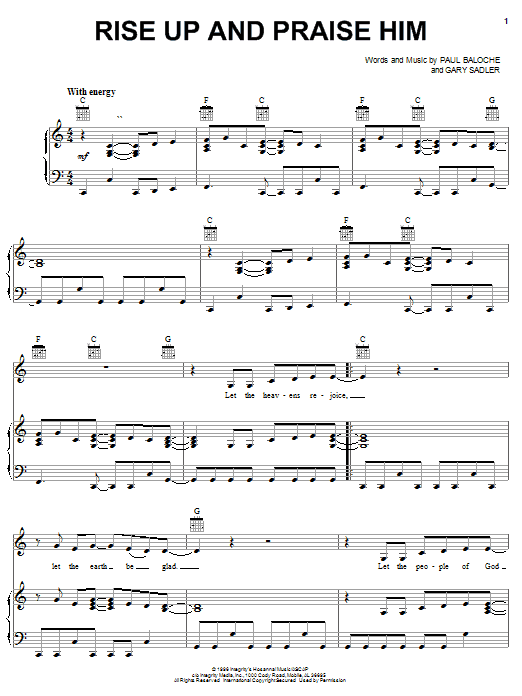 Download Paul Baloche Rise Up And Praise Him Sheet Music and learn how to play Guitar Tab Play-Along PDF digital score in minutes