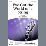 Download or print Paul Langford I've Got The World On A String Sheet Music Printable PDF -page score for Jazz / arranged SATB SKU: 78032.