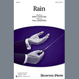 Download or print Paul Langford Rain Sheet Music Printable PDF -page score for Concert / arranged SATB SKU: 152239.