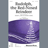 Download or print Johnny Marks Rudolph The Red-Nosed Reindeer (arr. Paul Langford) Sheet Music Printable PDF -page score for Jazz / arranged SATB SKU: 155957.