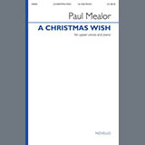 Download or print Paul Mealor A Christmas Wish Sheet Music Printable PDF -page score for Concert / arranged 2-Part Choir SKU: 507502.