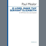 Download or print Paul Mealor O Lord, Make Thy Servant Elizabeth Sheet Music Printable PDF -page score for Classical / arranged SATB Choir SKU: 1381983.