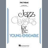 Download or print Paul Murtha The Theme - Trombone 1 Sheet Music Printable PDF -page score for Jazz / arranged Jazz Ensemble SKU: 332056.