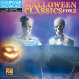 Download or print Paul Dukas The Sorcerer's Apprentice (arr. Kevin Olson) Sheet Music Printable PDF -page score for Halloween / arranged Piano Duet SKU: 1164890.