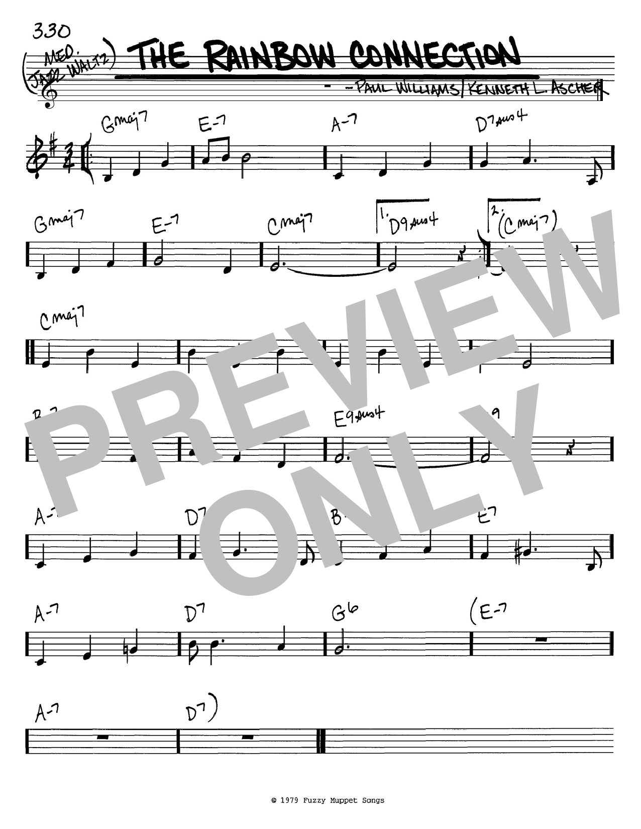 paul-williams-the-rainbow-connection-sheet-music-notes-download