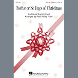 Download or print Paula Foley Tillen Twelve Or So Days Of Christmas Sheet Music Printable PDF -page score for Christmas / arranged SSA Choir SKU: 290052.