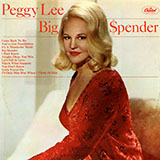 Download or print Peggy Lee Big Spender (from Sweet Charity) Sheet Music Printable PDF -page score for Jazz / arranged Really Easy Piano SKU: 1727189.