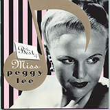Download or print Peggy Lee Why Don't You Do Right (Get Me Some Money, Too!) Sheet Music Printable PDF -page score for Jazz / arranged Real Book - Melody, Lyrics & Chords - C Instruments SKU: 61330.