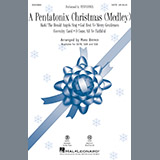 Download or print Mark Brymer Hark! The Herald Angels Sing Sheet Music Printable PDF -page score for Pop / arranged SATB SKU: 185283.