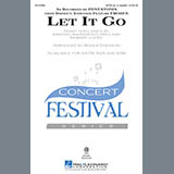 Download or print Roger Emerson Let It Go (from Frozen) Sheet Music Printable PDF -page score for Film and TV / arranged SSA SKU: 159652.