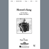 Download or print Pepper Choplin Heaven's Song Sheet Music Printable PDF -page score for Sacred / arranged SATB Choir SKU: 472969.