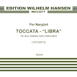 Download or print Per Norgard Toccata - Libra Sheet Music Printable PDF -page score for Classical / arranged Instrumental Solo SKU: 1637773.