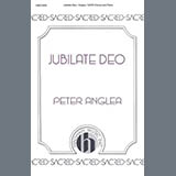 Download or print Peter Anglea Jubilate Deo Sheet Music Printable PDF -page score for Sacred / arranged SATB Choir SKU: 1459788.