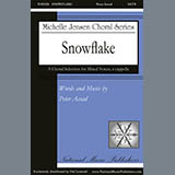 Download or print Peter Assad Snowflake Sheet Music Printable PDF -page score for Concert / arranged SATB Choir SKU: 430909.