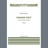Download or print Peter Bruun Fransk Visit Sheet Music Printable PDF -page score for Classical / arranged Piano & Vocal SKU: 1633838.
