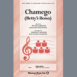 Download or print Peter Eldridge and Jack Donahue Chamego (Betty's Bossa) (arr. Darmon Meader and Peter Eldridge) Sheet Music Printable PDF -page score for Jazz / arranged SATB Choir SKU: 473950.