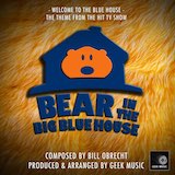 Download or print Peter Lurye Welcome To The Blue House (from Bear In The Big Blue House) Sheet Music Printable PDF -page score for Children / arranged 5-Finger Piano SKU: 1369472.