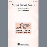 Download or print Peter Robb Missa Brevis No. 1 Sheet Music Printable PDF -page score for Latin / arranged SSA Choir SKU: 290439.