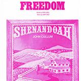 Download or print Peter Udell Freedom Sheet Music Printable PDF -page score for Broadway / arranged Piano, Vocal & Guitar (Right-Hand Melody) SKU: 59078.