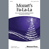 Download or print Philip Kern Mozart's Fa-La-La Sheet Music Printable PDF -page score for Concert / arranged SATB SKU: 97599.