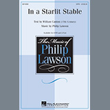 Download or print Philip Lawson In A Starlit Stable Sheet Music Printable PDF -page score for Festival / arranged 2-Part Choir SKU: 501836.