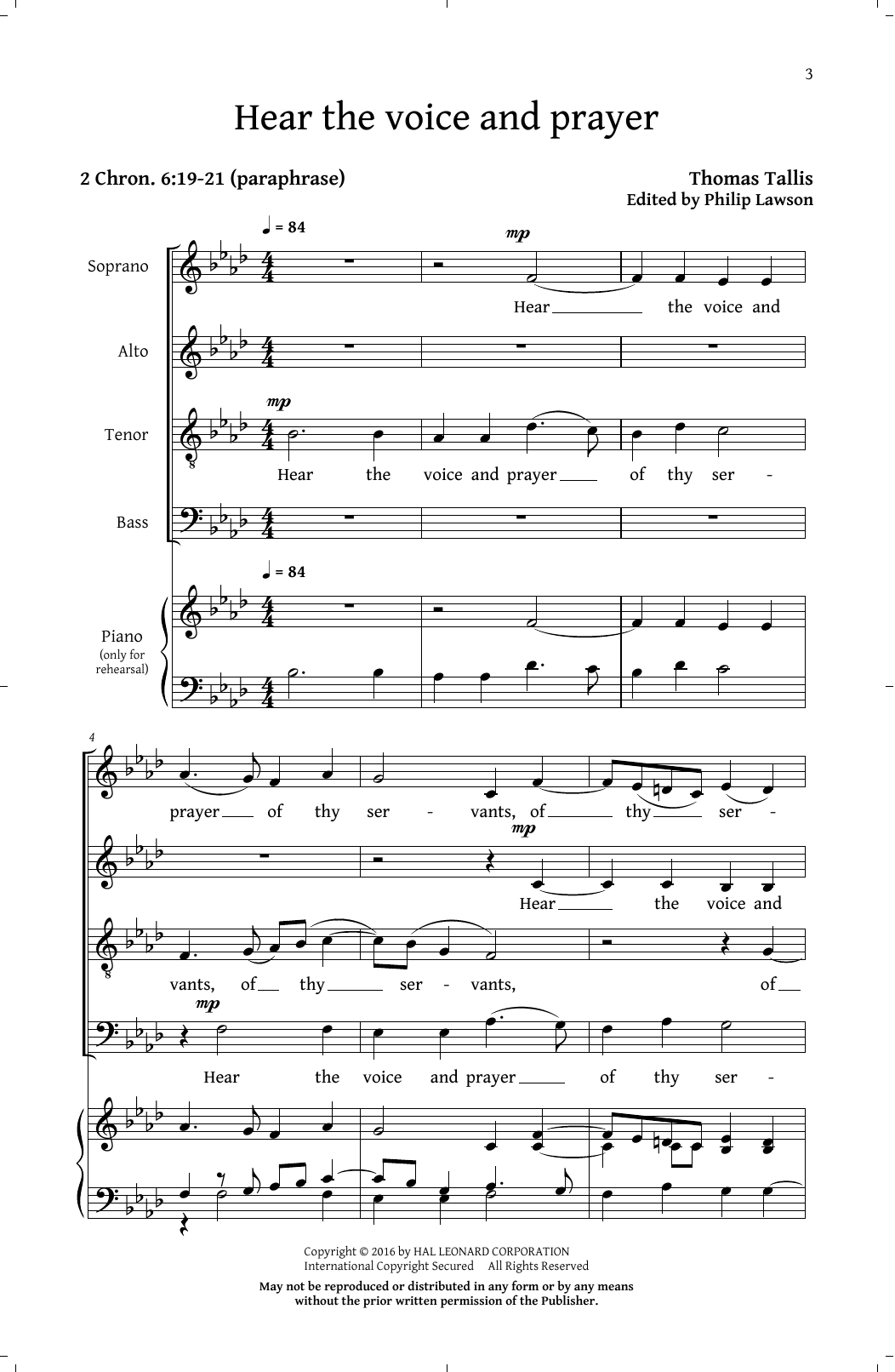 Download Philip Lawson Prayers And Partsongs Sheet Music and learn how to play SATB PDF digital score in minutes