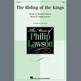 Download or print Philip Lawson The Riding Of The Kings Sheet Music Printable PDF -page score for Christmas / arranged SAB Choir SKU: 1480029.