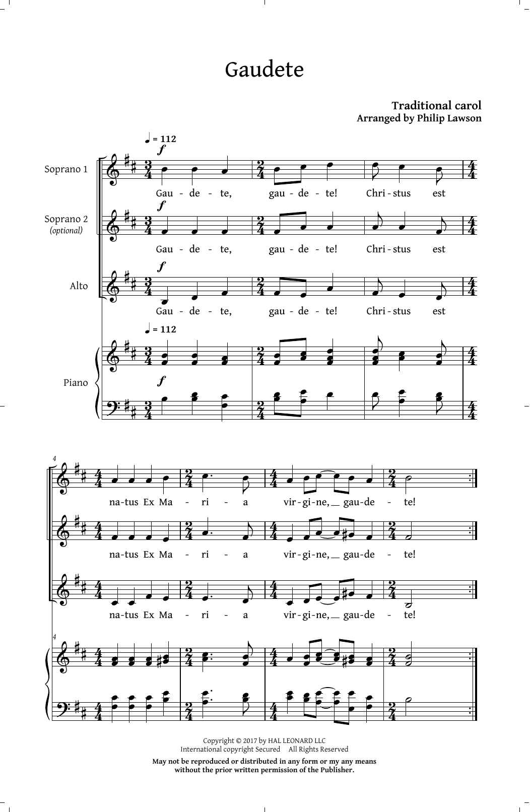 Download Philip Lawson This Christmas Day (Collection for Upper Voices) Sheet Music and learn how to play SSA PDF digital score in minutes