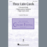 Download or print Philip Lawson Three Latin Carols (Collection) Sheet Music Printable PDF -page score for Latin / arranged SATB Choir SKU: 786995.